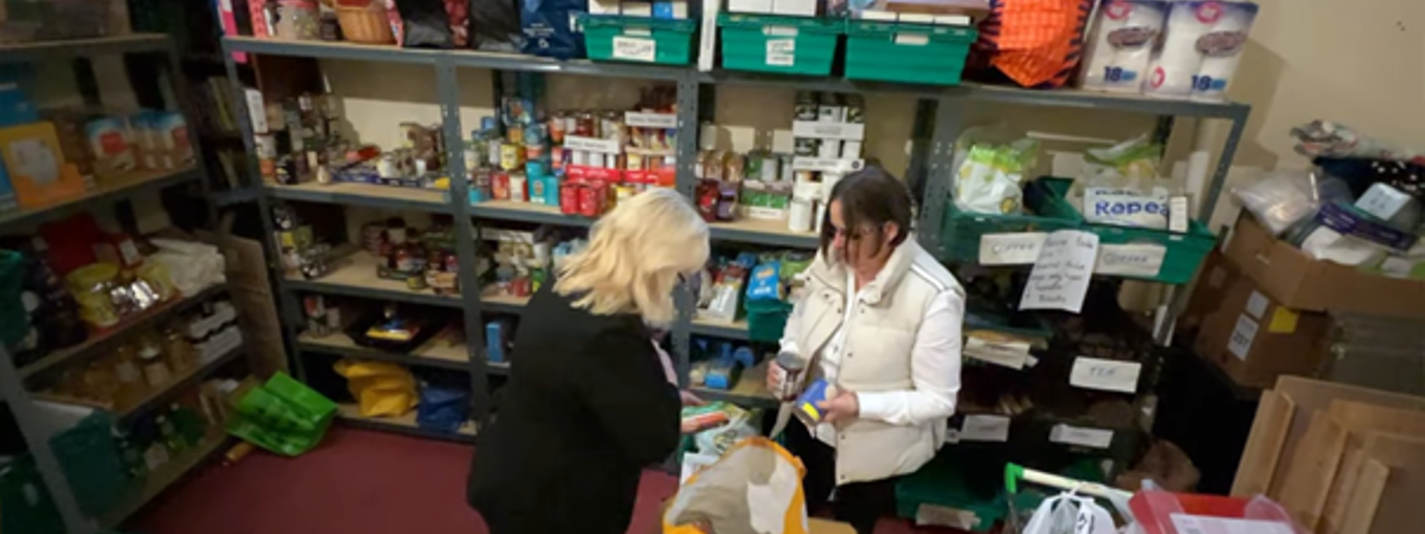 Emergency Food Parcel Packing